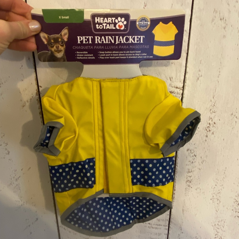 Pet Rain Jacket X-Small